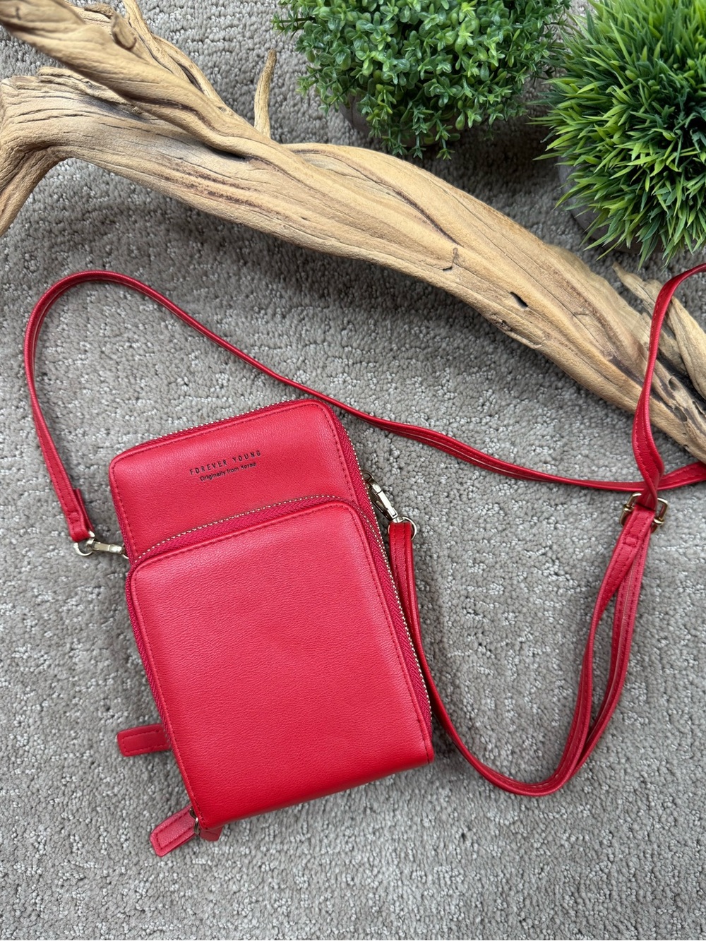 Forever Young Crossbody Bag Red